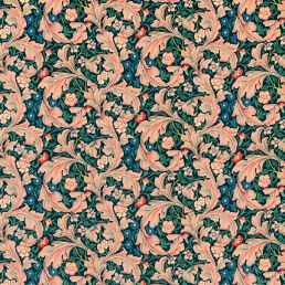 Leicester Velvet Fabric Cosmo Pink/Indigo