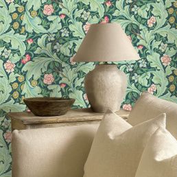 Leicester Wallpaper Woad/Sage