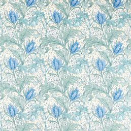 Lent Lily Fabric Cornflower Blue