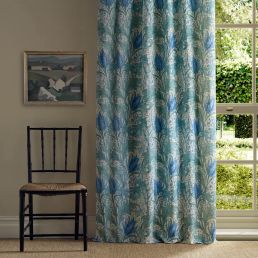 Lent Lily Fabric Cornflower Blue
