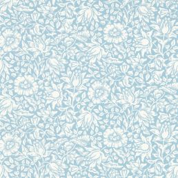 Mallow Wallpaper Powder Blue