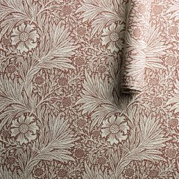 Marigold Wallpaper Chocolate/Cream