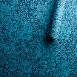 Marigold Wallpaper Navy
