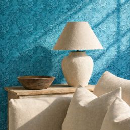 Marigold Wallpaper Navy