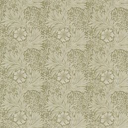 Marigold Fabric Olive/Linen