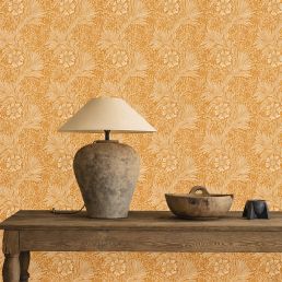 Marigold Wallpaper Orange