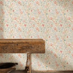 Mary Isobel Wallpaper Pink/Ivory