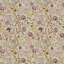 Mary Isobel Fabric Wine/Linen