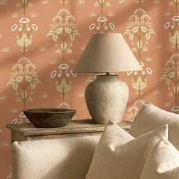 Meadow Sweet Wallpaper Blush