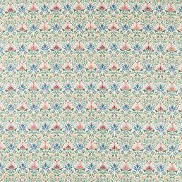 Meda Iris Fabric Rose/Thyme