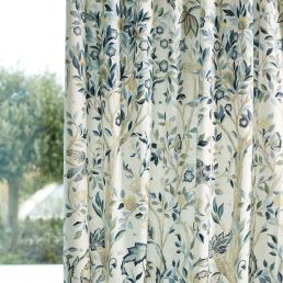 Melsetter Wide Width Fabric Indigo/Sage