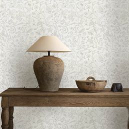 Middlemore Wallpaper Chalk Charcoal