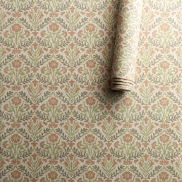 Morris Bellflowers Wallpaper Saffron/Olive