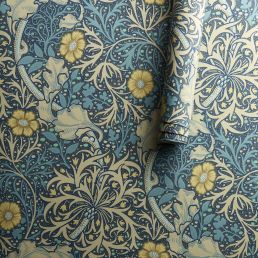 Morris Seaweed Wallpaper Ink/Woad