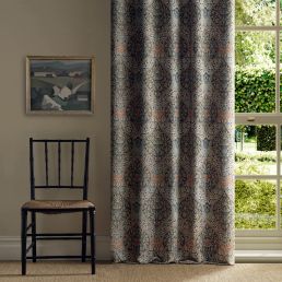 Norbury Weave Fabric Tobacco/Russet