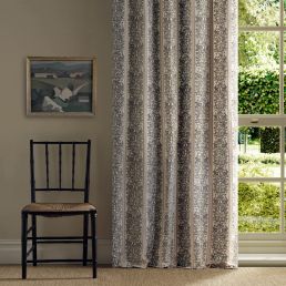Oak & Blossom Weave Fabric Chestnut