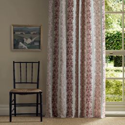 Oak & Blossom Weave Fabric Madder