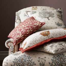 Orchard Fabric Olive/Gold