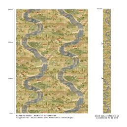 Papyrus River Wallpaper Tapestry
