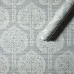 Peace Birds Wallpaper Cirrus Blue