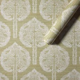 Peace Birds Wallpaper Pistachio