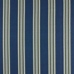 Pimlico Stripe Fabric Indigo/Forest