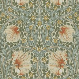 Pimpernel Wallpaper Bayleaf/Chalk