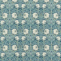 Pimpernel Fabric Cobalt/Mineral