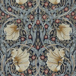 Pimpernel Wallpaper Indigo/Hemp