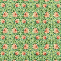 Pimpernel Fabric Shamrock/Watermelon