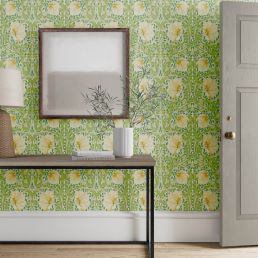 Pimpernel Wallpaper Weld/Leaf Green