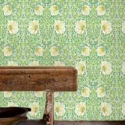 Pimpernel Wallpaper Weld/Leaf Green