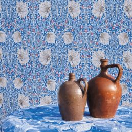 Pimpernel Wallpaper Woad