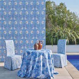 Pimpernel Wallpaper Woad