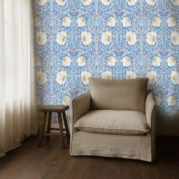 Pimpernel Wallpaper Woad