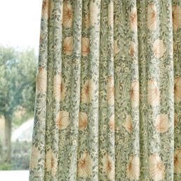 Pimpernel Wide Width Fabric Sage/Caramel