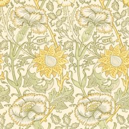 Pink & Rose Wallpaper Cowslip/Fennel