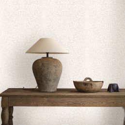 Pure Acorn Wallpaper Ivory/Pearl