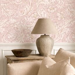 Pure Bachelors Button Wallpaper Faded Sea Pink