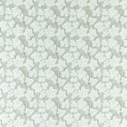 Pure Bramble Embroidery Fabric Lightish Grey