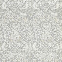 Pure Dove & Rose Wallpaper Cloud Grey