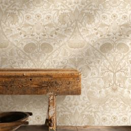 Pure Lodden Wallpaper Ivory/Linen