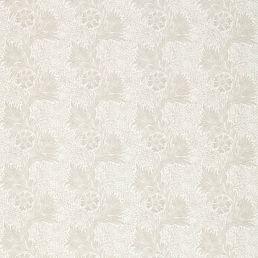 Pure Marigold Print Fabric Lightish Grey