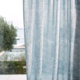 Pure Marigold Sheer Wide Width Fabric Soft Blue
