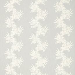Pure Marigold Trail Embroidery Fabric Lightish Grey