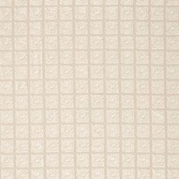 Pure Scroll Embroidery Fabric Flax