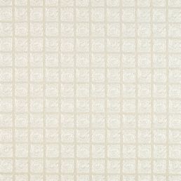 Pure Scroll Embroidery Fabric Linen
