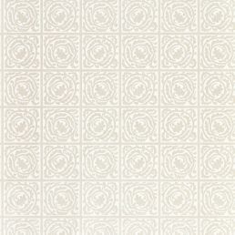 Pure Scroll Wallpaper White Clover