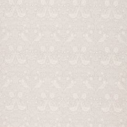 Pure Strawberry Thief Embroidery Fabric Pebble