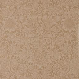 Pure Sunflower Wallpaper Copper/Russet